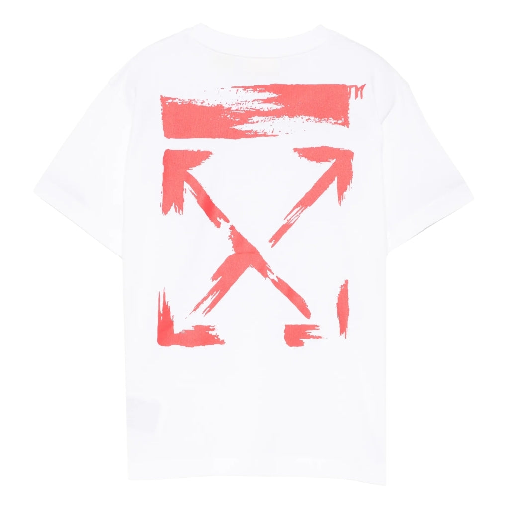 Off-White Kids Arrow Paint Tee S/S