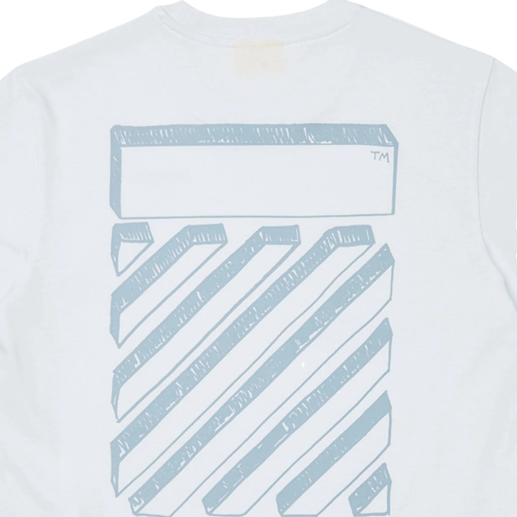 Off-White Kids Scribble Diag Tee S/S