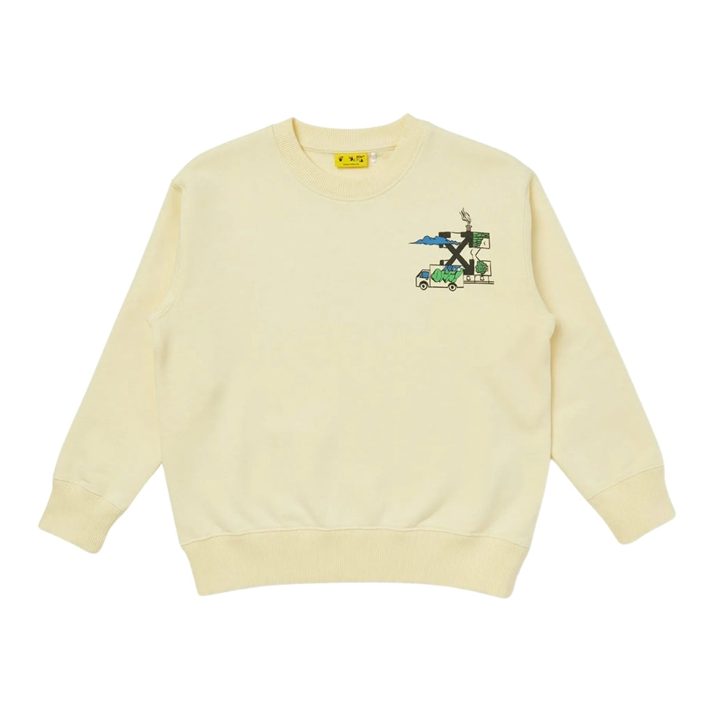Off-White Kids Graffiti Crewneck Sweatshirt