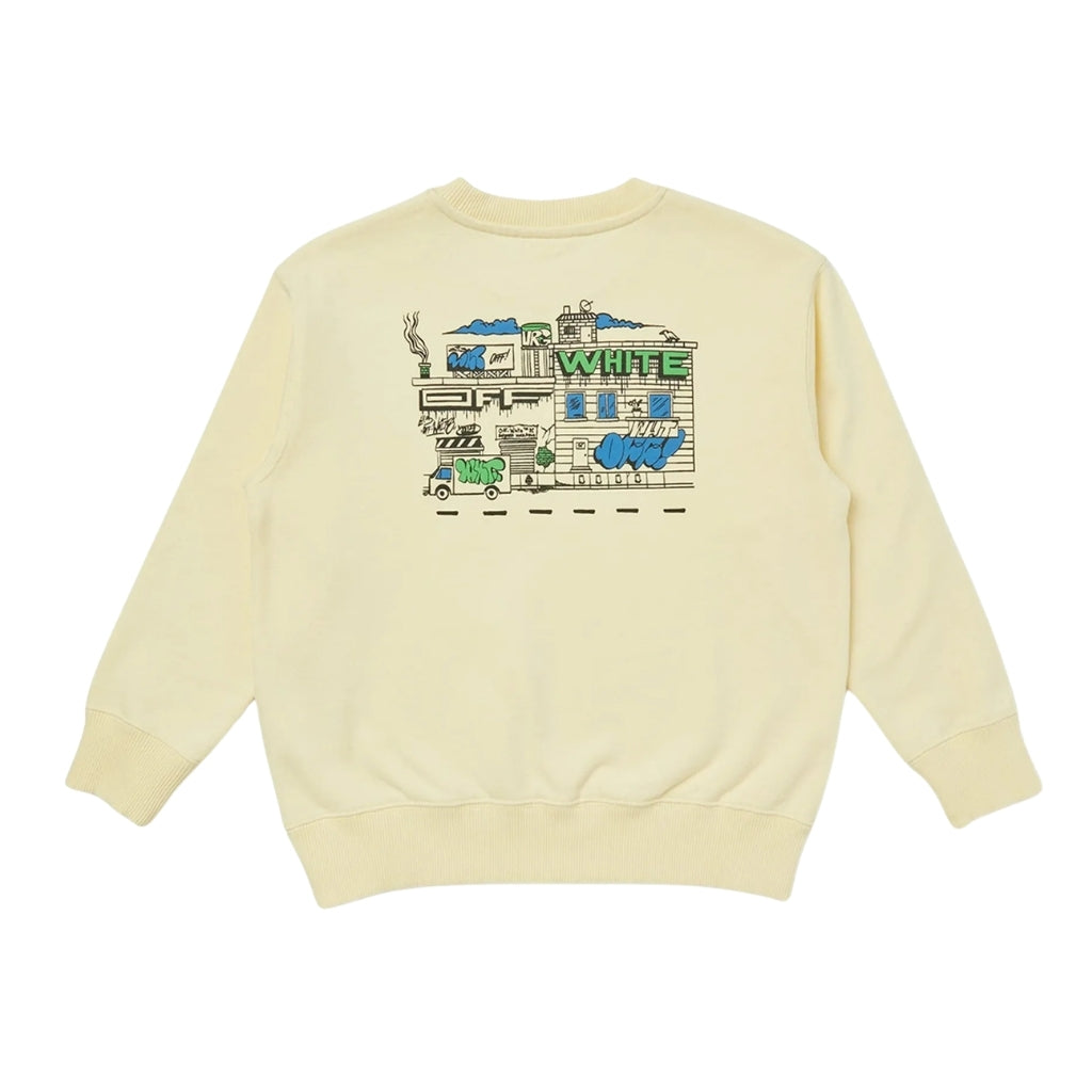 Off-White Kids Graffiti Crewneck Sweatshirt