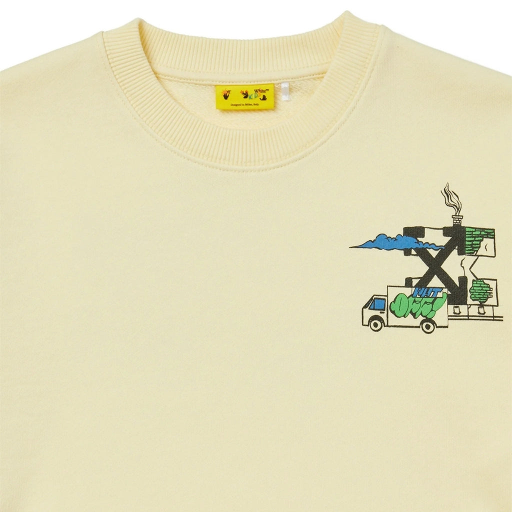 Off-White Kids Graffiti Crewneck Sweatshirt