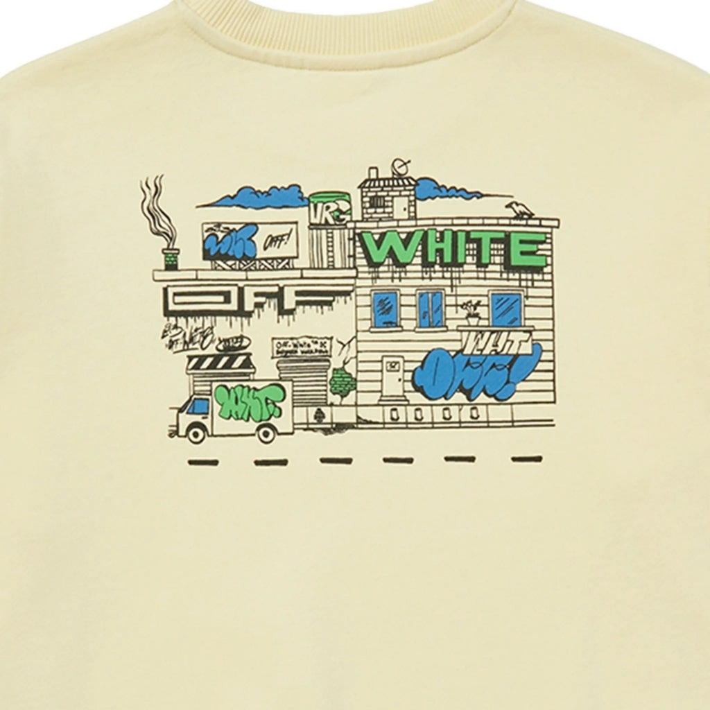 Off-White Kids Graffiti Crewneck Sweatshirt