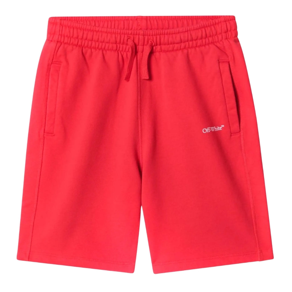 Off-White Kids Bookish Diag Sweatshorts