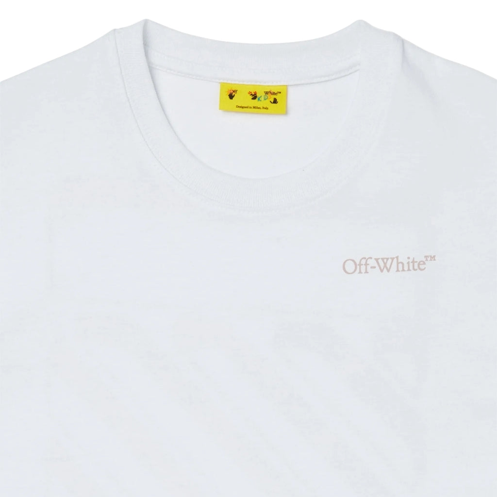 Off-White Kids Scribble Diag Tee S/S
