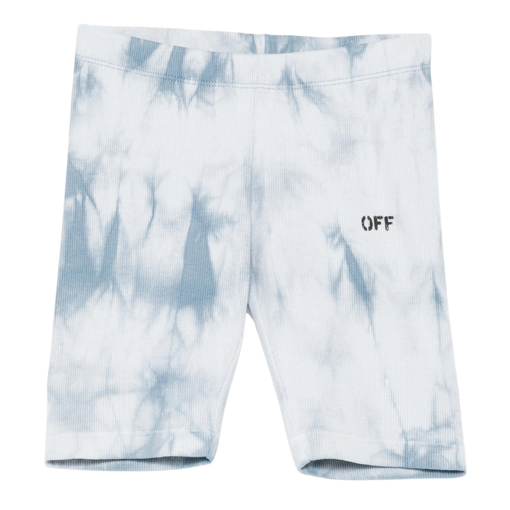 Off-White Kids Off Stamp Tie-Dye Rib Shorts