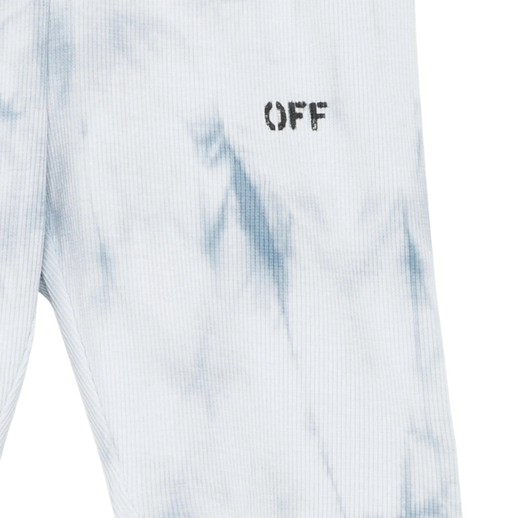Off-White Kids Off Stamp Tie-Dye Rib Shorts