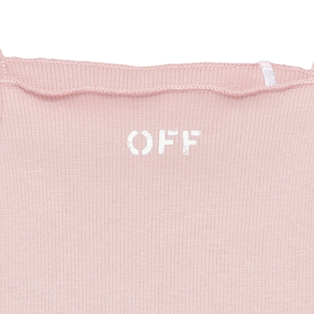 Off-White Kids Off Stamp Rib Top
