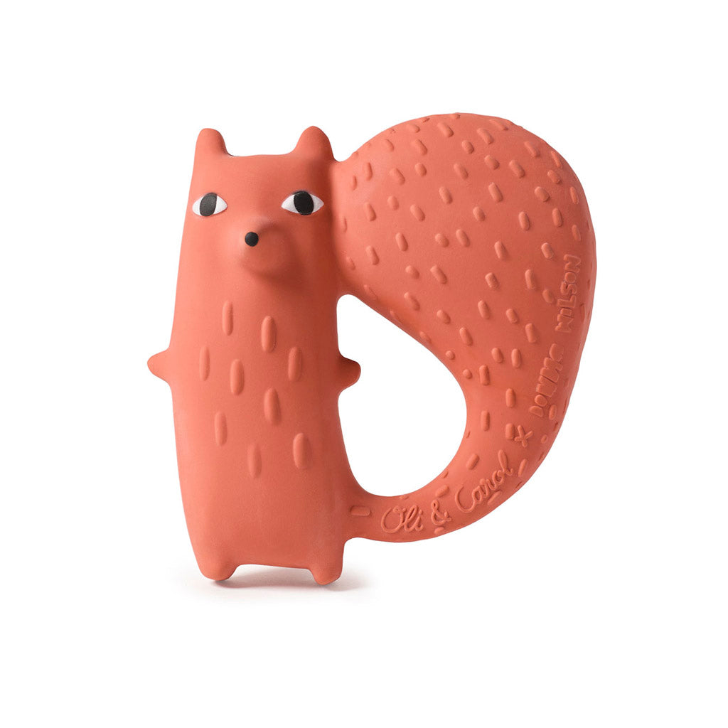 Oli&Carol Cyril Squirrel Fox Baby Teether