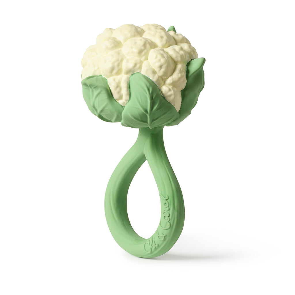 Oli&Carol Cauliflower Rattle Toy