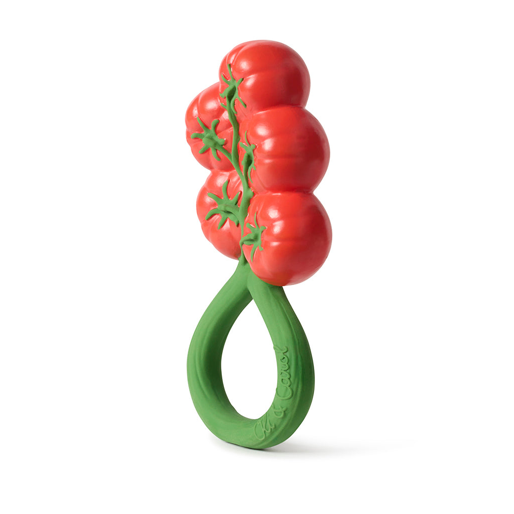 Oli&Carol Tomato Rattle Toy