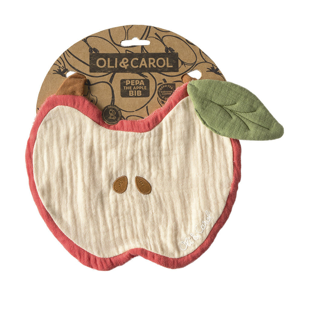 Oli&Carol Pepa The Apple Bib