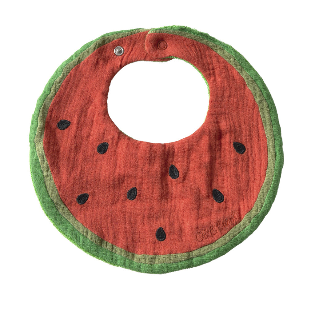 Oli&Carol Wally The Watermelon Bib