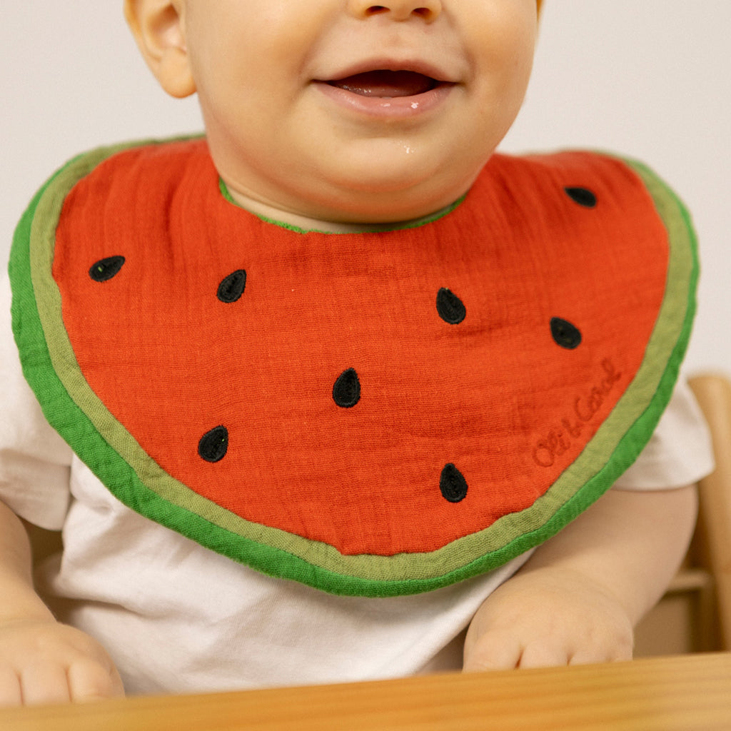 Oli&Carol Wally The Watermelon Bib