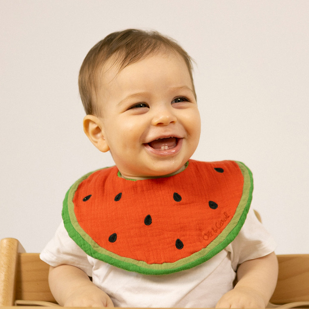 Oli&Carol Wally The Watermelon Bib