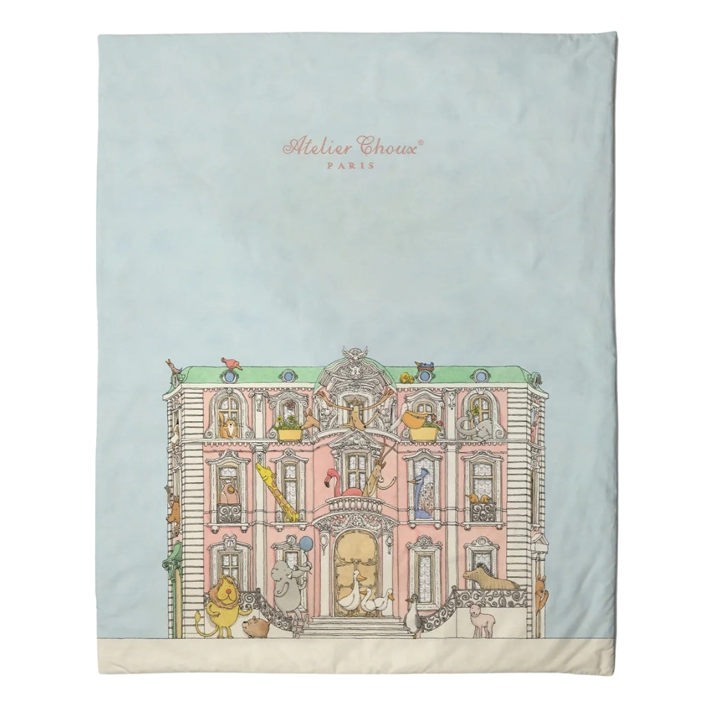 Atelier Choux Reversible Quilt - Monceau / Carousel Pink