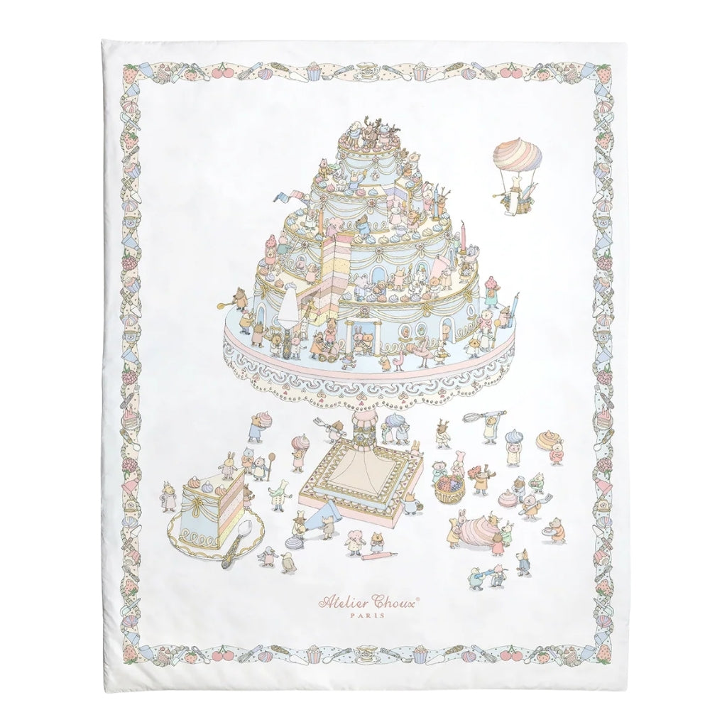 Atelier Choux Reversible Quilt - Le Gâteau (Cake!) / Château Choux