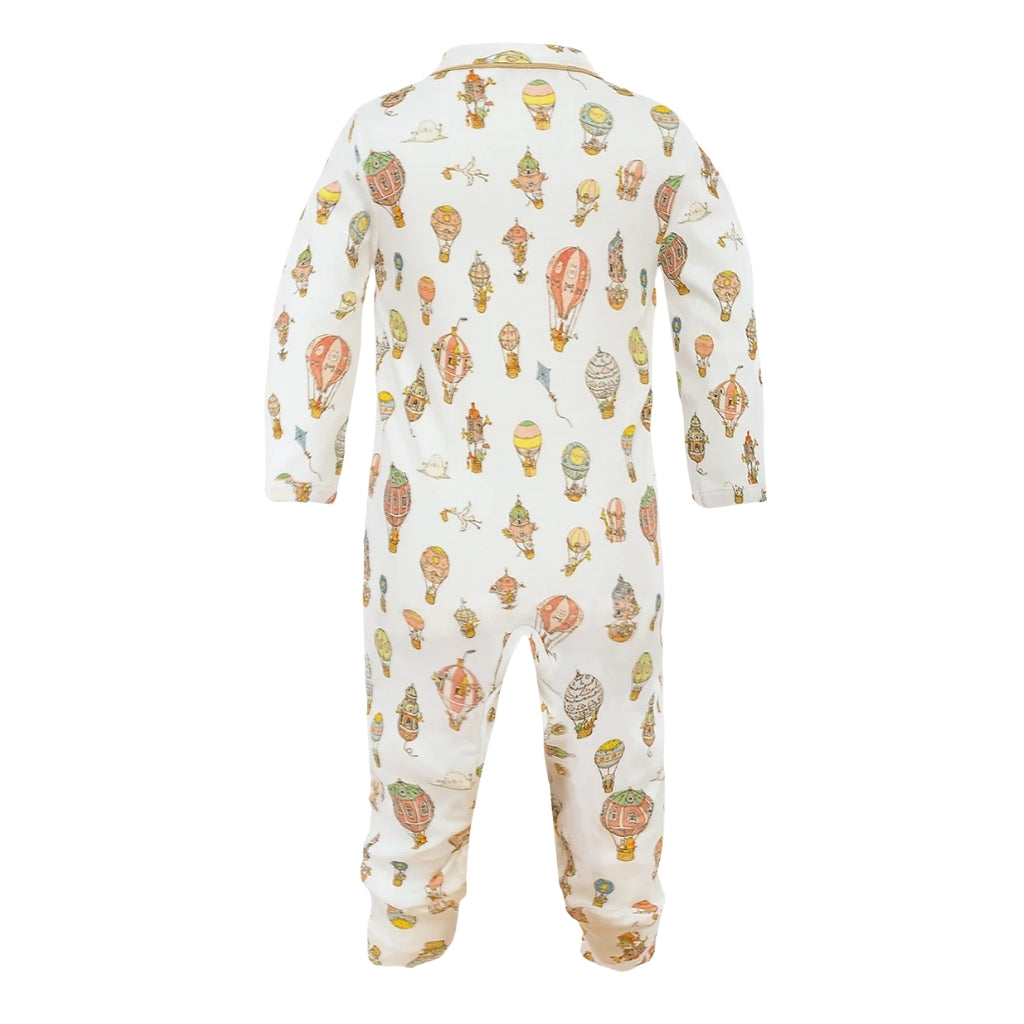 Atelier Choux Classic Playsuit - Hot Air Balloons