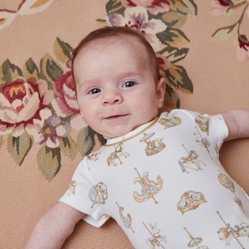 Atelier Choux Classic Onesie - Carousel