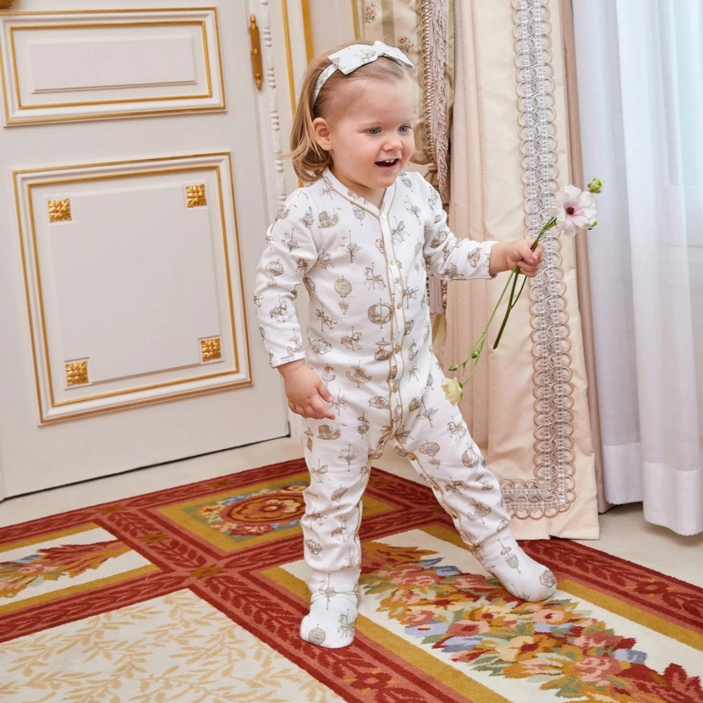 Atelier Choux Classic Playsuit - Carousel