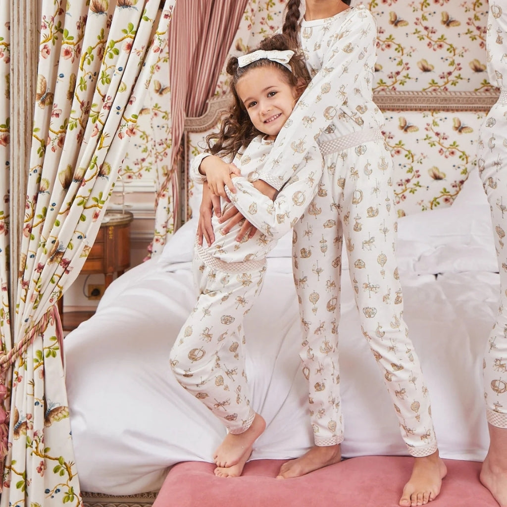 Atelier Choux Loungewear Set - Carousel Gold