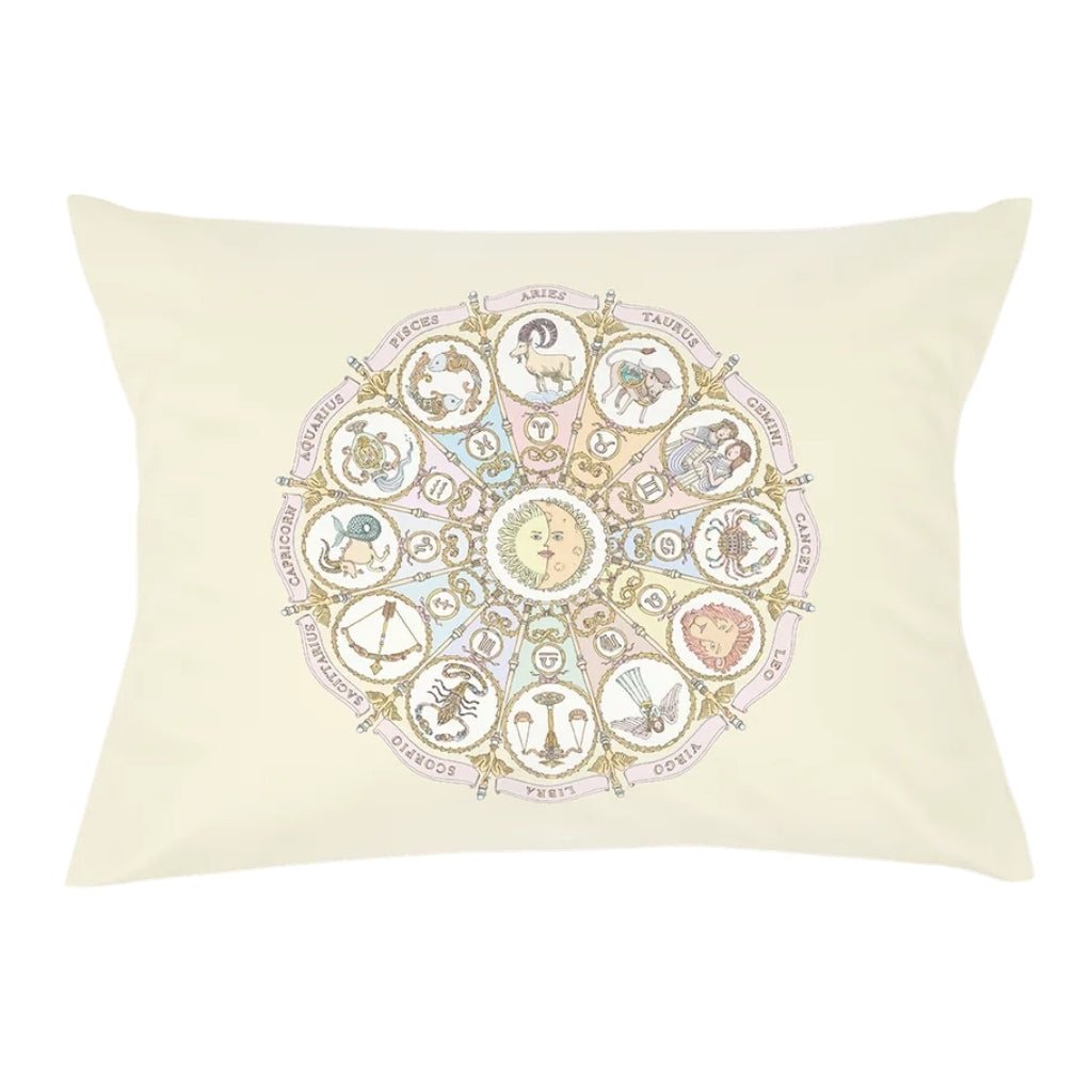 Atelier Choux Satin Cushion - Zodiac Yellow