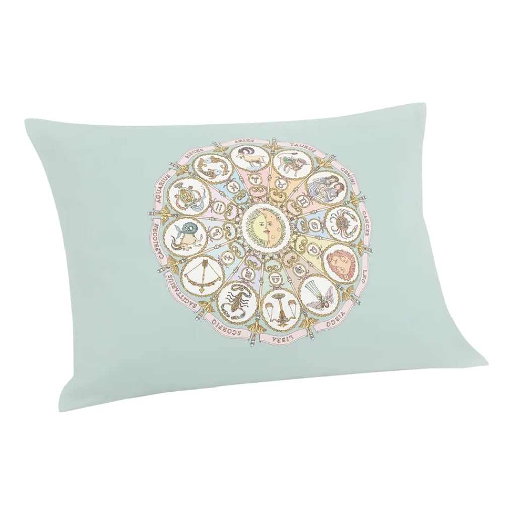 Atelier Choux Satin Cushion - Zodiac Blue