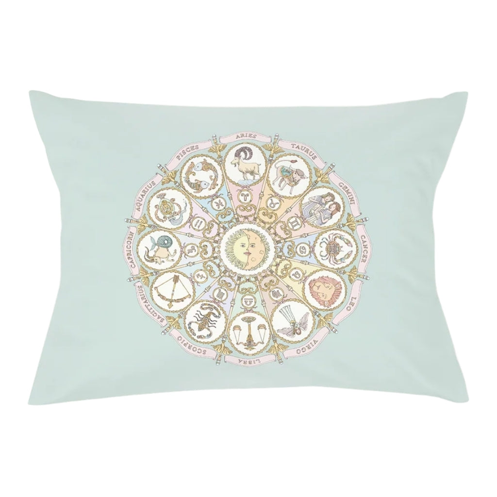 Atelier Choux Satin Cushion - Zodiac Blue