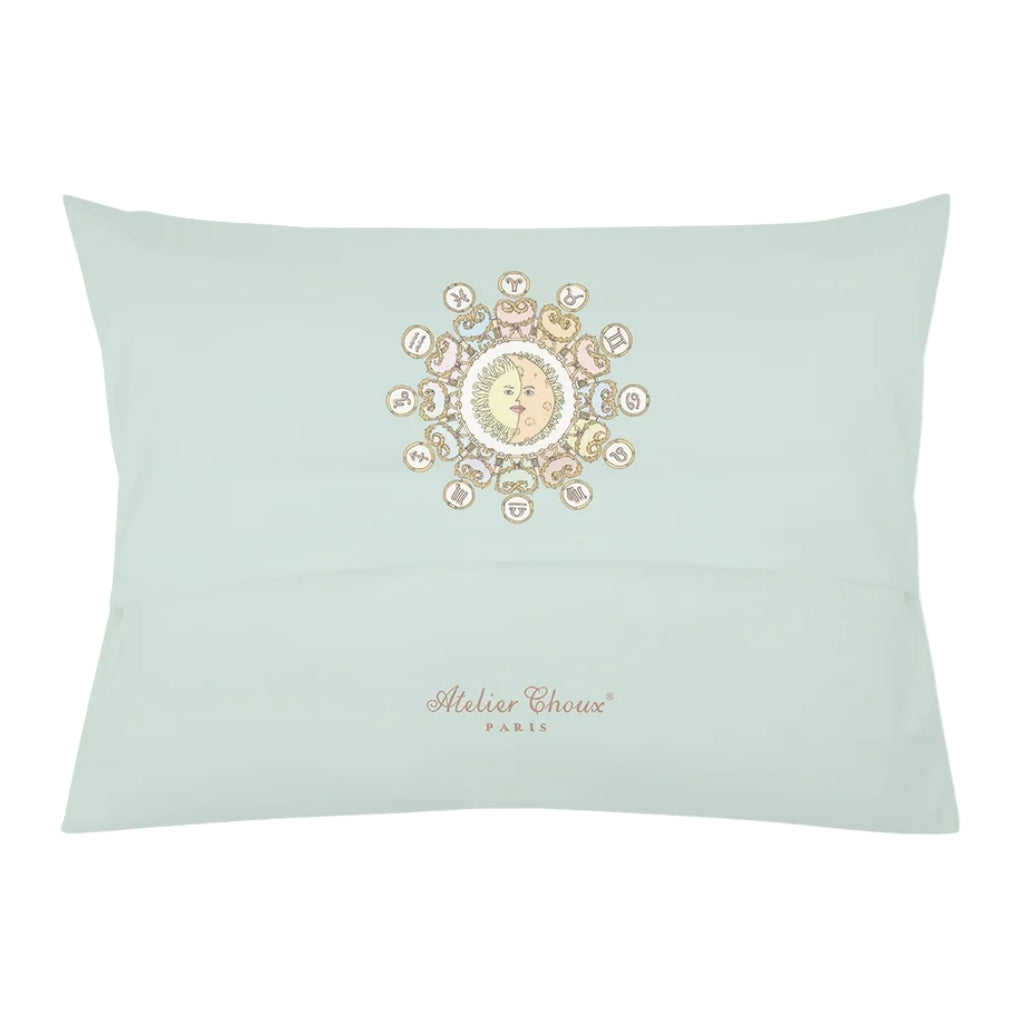 Atelier Choux Satin Cushion - Zodiac Blue