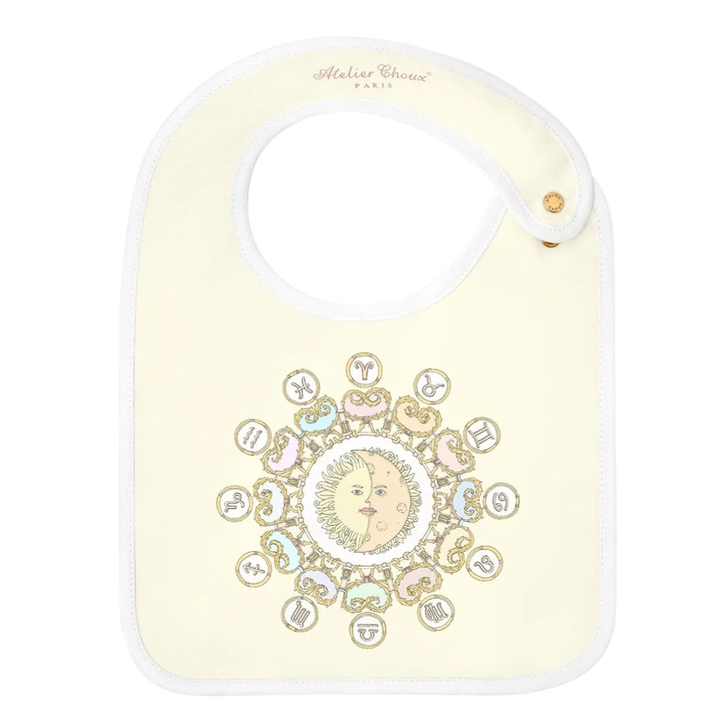 Atelier Choux Satin Bib - Zodiac Yellow