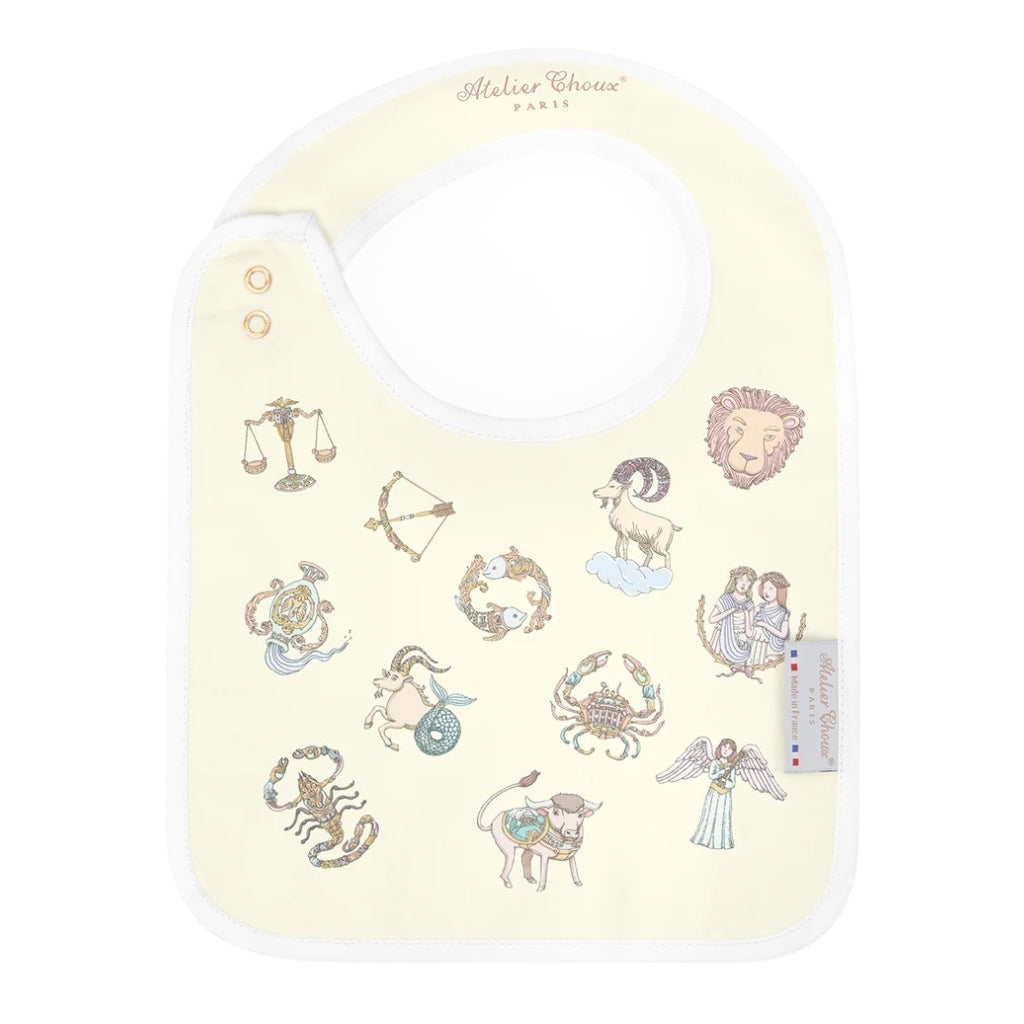 Atelier Choux Satin Bib - Zodiac Yellow