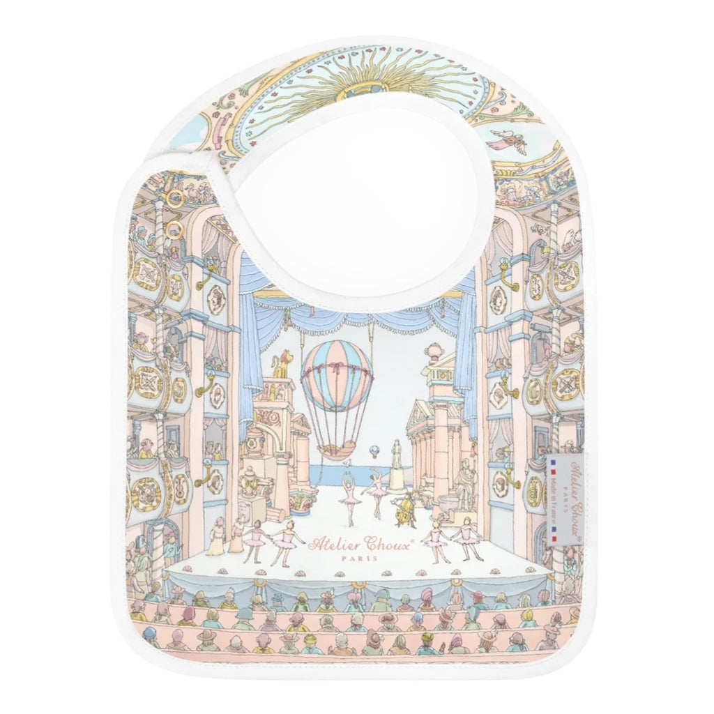 Atelier Choux Satin bib - Ballet de Paris