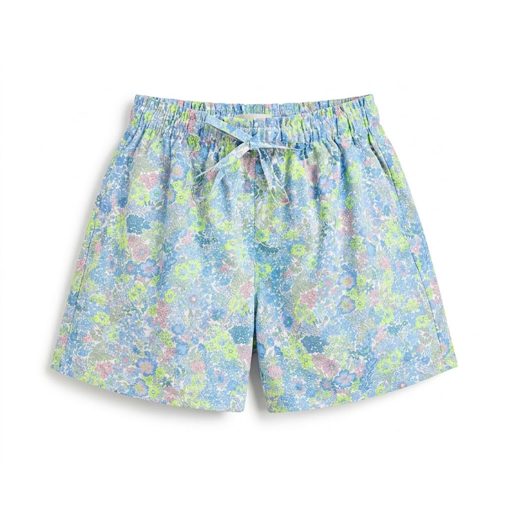 Ce Jour-La Coralie Liberty Print Shorts