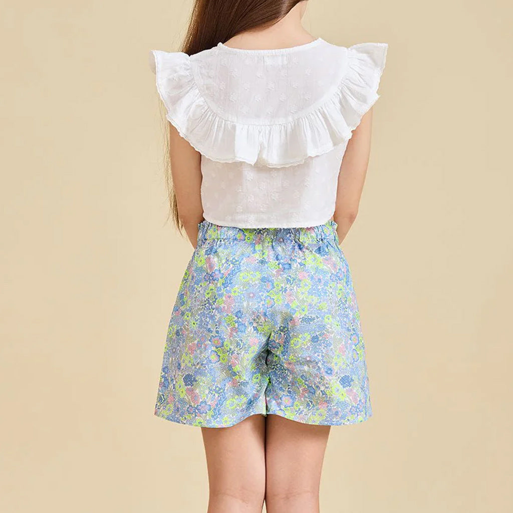 Ce Jour-La Coralie Liberty Print Shorts