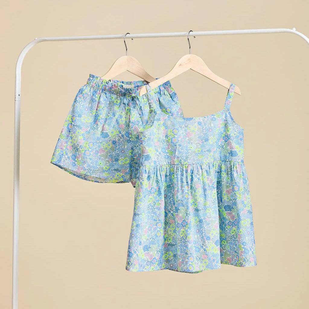 Ce Jour-La Coralie Liberty Print Shorts
