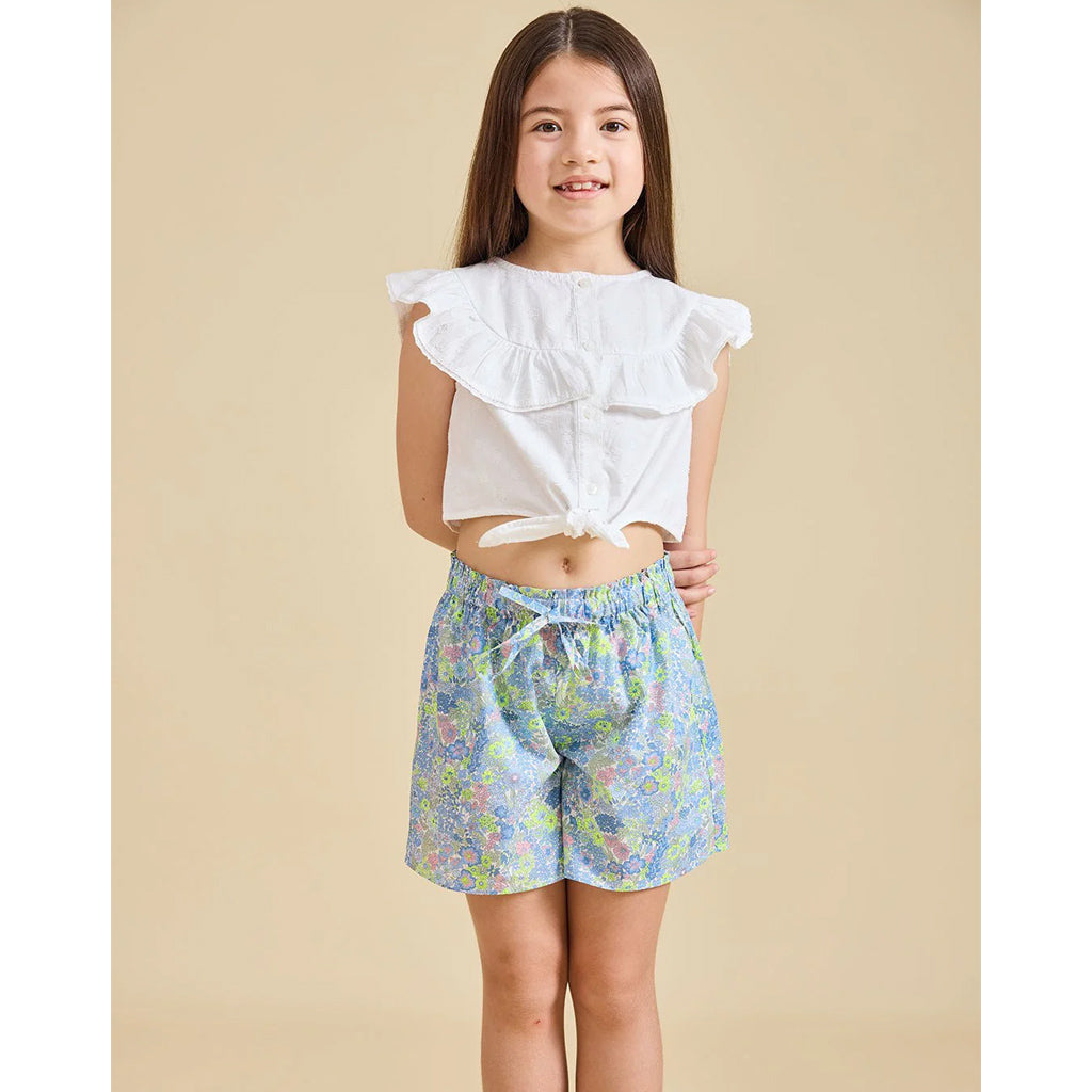Ce Jour-La Coralie Liberty Print Shorts
