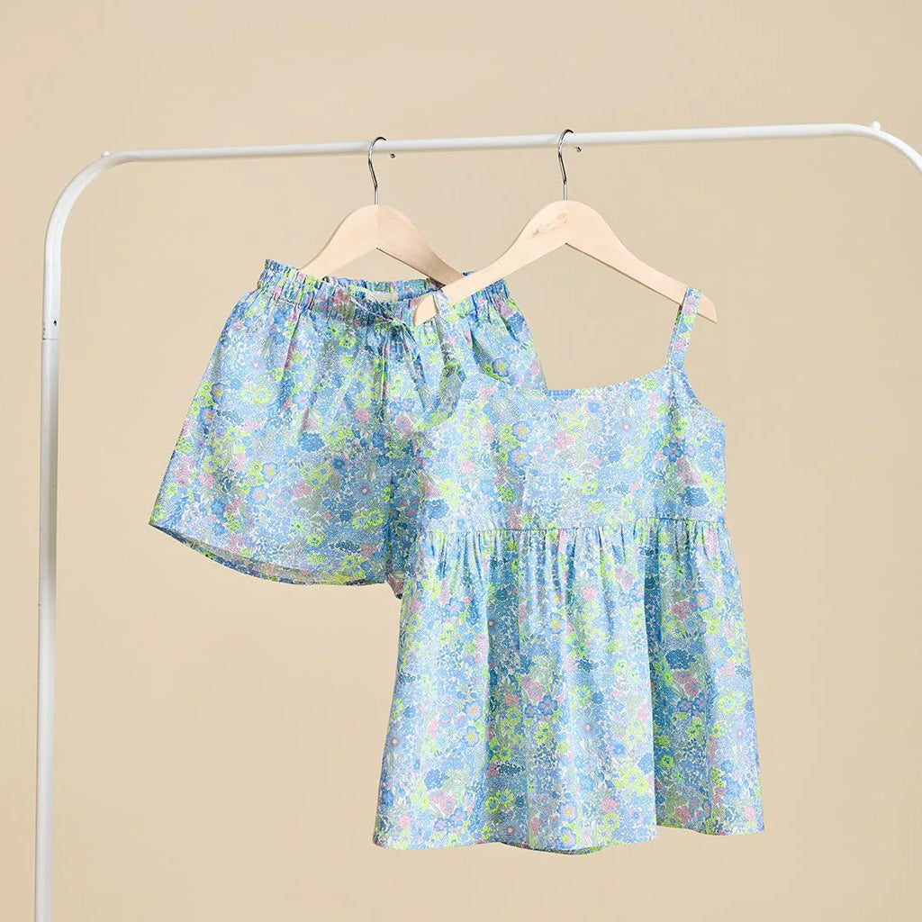 Ce Jour-La Coralie Floral Liberty Print Top