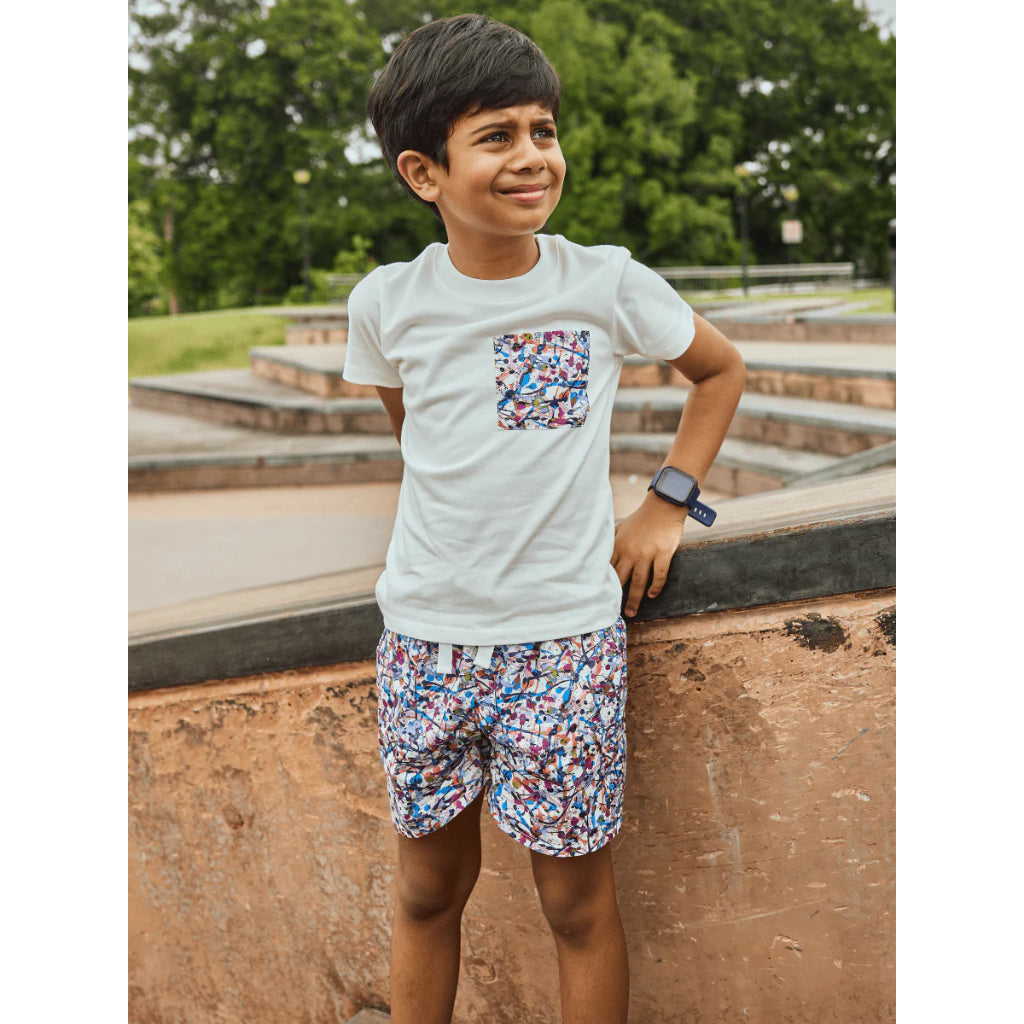Ce Jour-La Cosmo Liberty Print Short