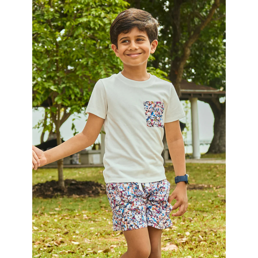 Ce Jour-La Cosmo Liberty Print T-shirt