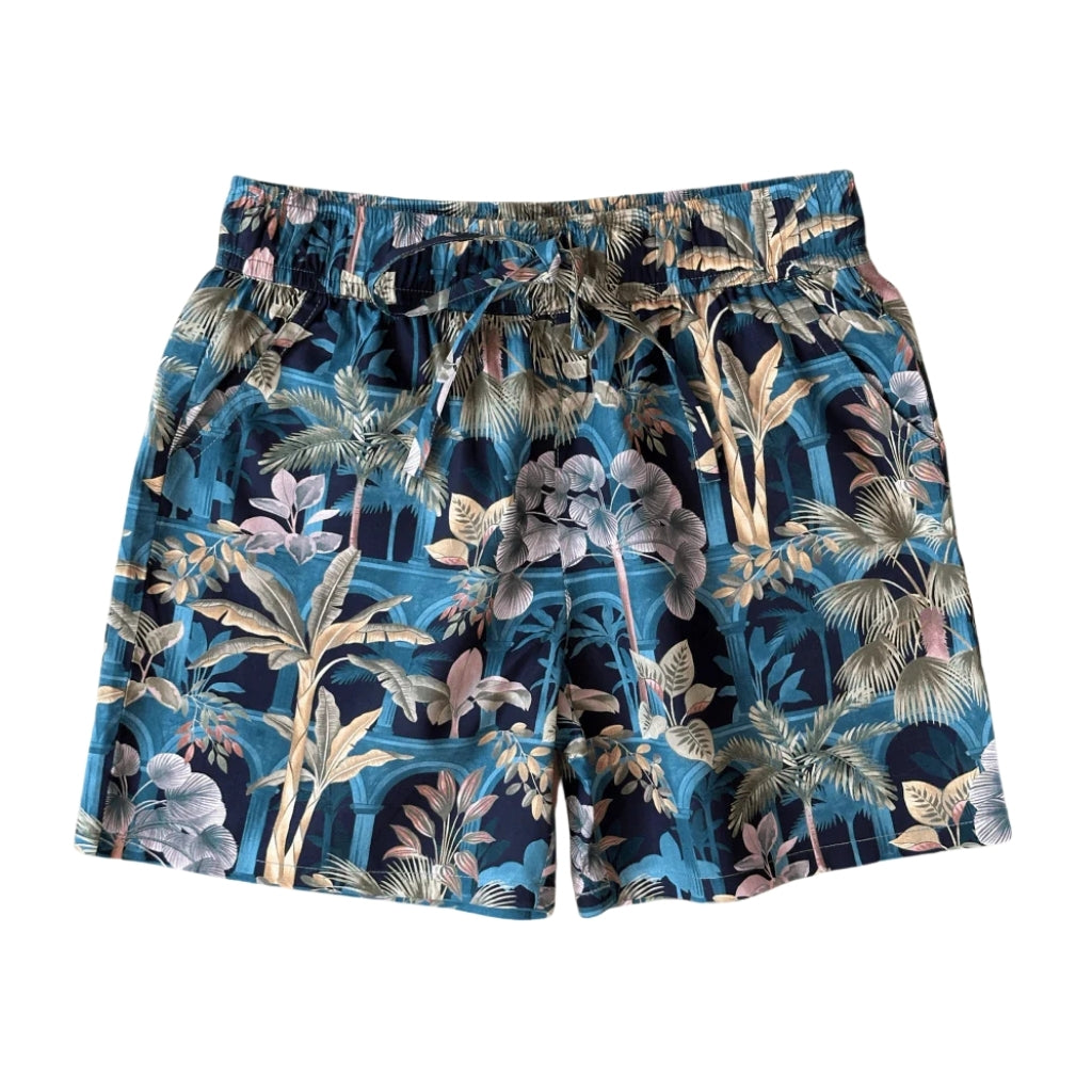Ce Jour-La Jude Liberty Print Shorts
