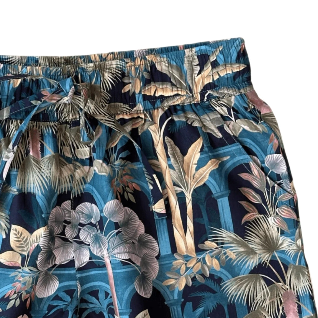 Ce Jour-La Jude Liberty Print Shorts