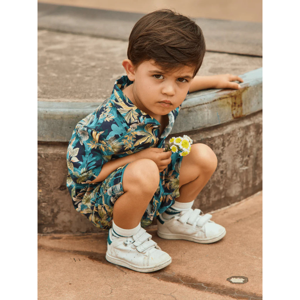 Ce Jour-La Jude Liberty Print Shirt