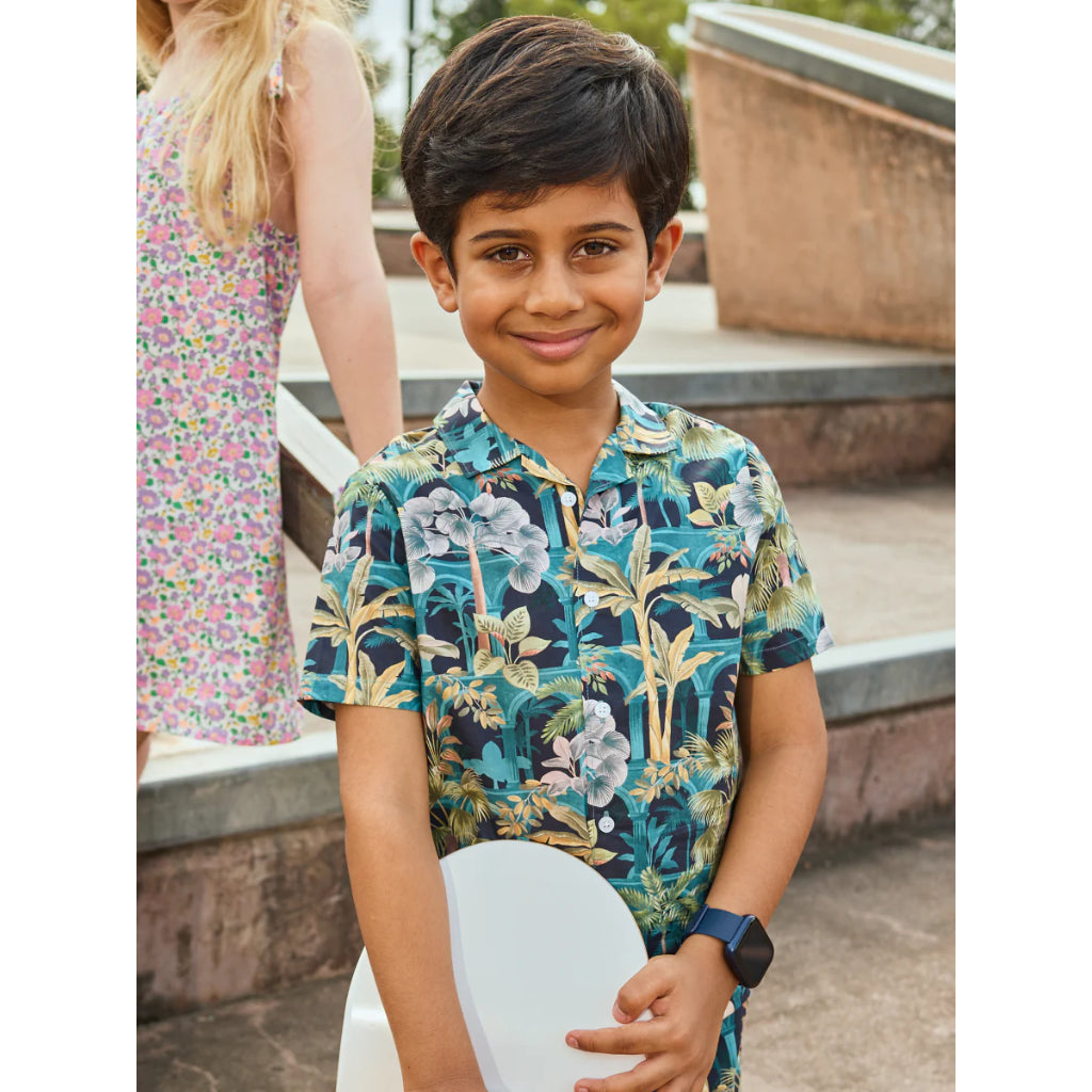 Ce Jour-La Jude Liberty Print Shirt