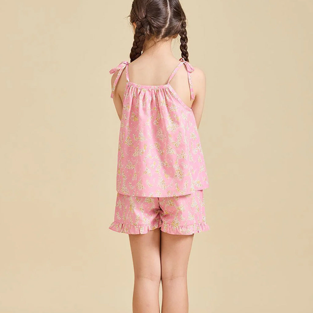 Ce Jour-La Rosalie Liberty Print Shorts