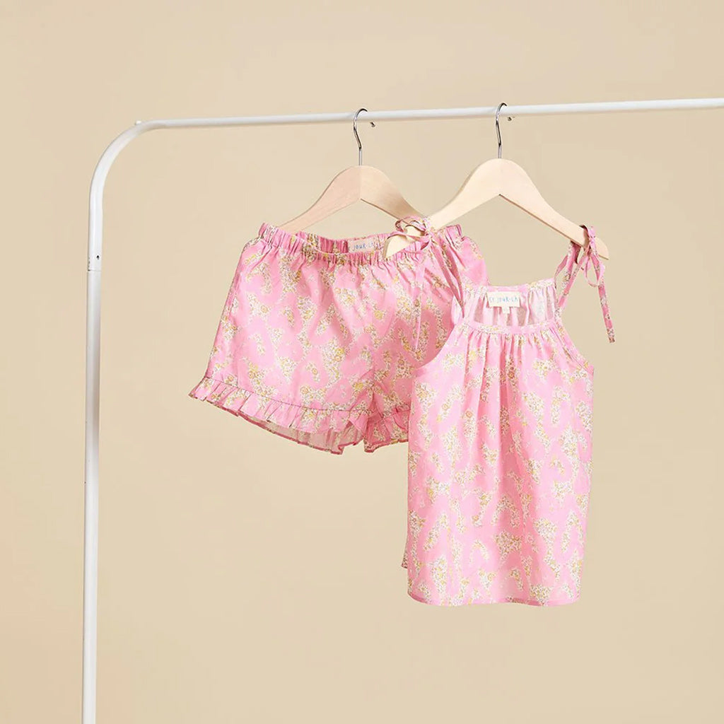 Ce Jour-La Rosalie Liberty Print Shorts