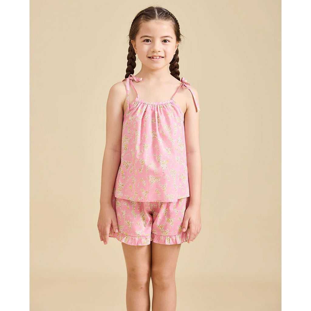 Ce Jour-La Rosalie Liberty Print Shorts