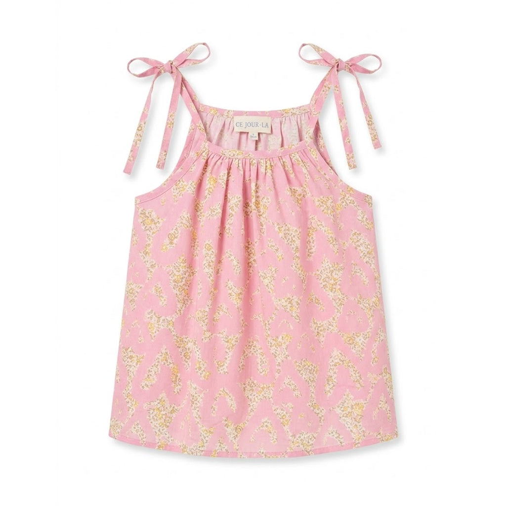 Ce Jour-La Rosalie Liberty Print Top