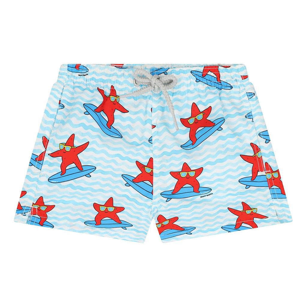 MC2 Saint Barth Starfish Surfin Wave Swim Shorts