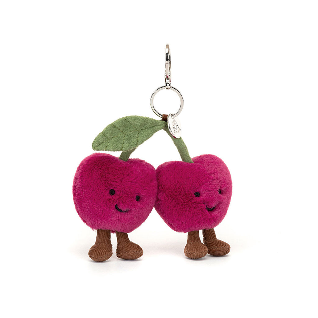 Jellycat Amuseables Cherries Bag Charm