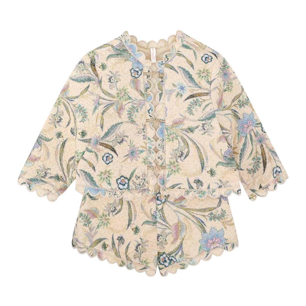 Zimmermann Kids Indra Kids Quilted Jacket