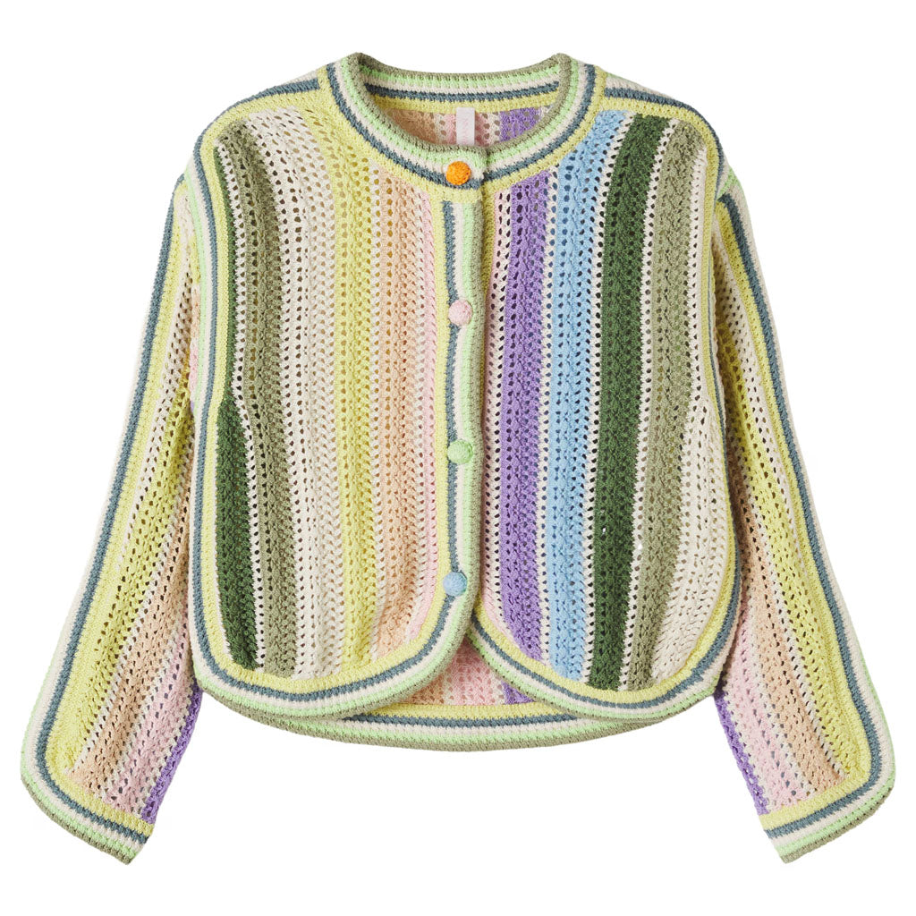 Zimmermann Kids Indra Kids Knit Cardigan